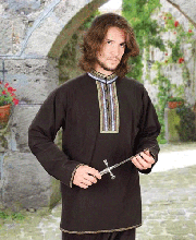 Marco Polo Shirt. Windlass. Black. Camisa Folk. Marto
